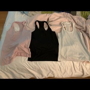 WHITE ONLY lulu swiftly tech racerback top